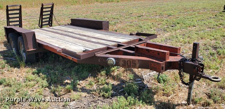 image for item DD0375 1977 Ditch Witch equipment trailer