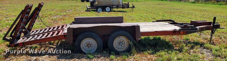 image for item DD0375 1977 Ditch Witch equipment trailer