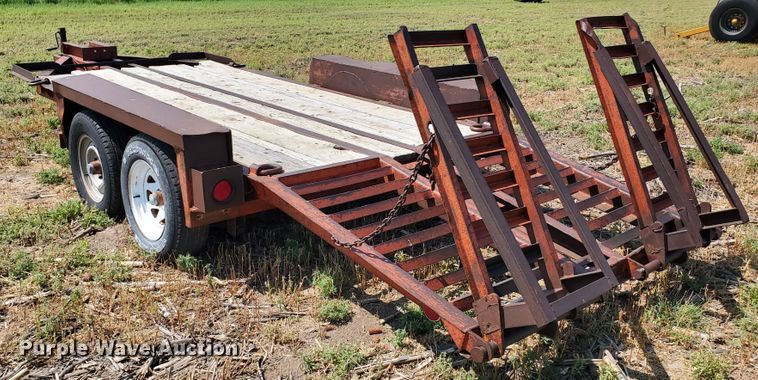 image for item DD0375 1977 Ditch Witch equipment trailer