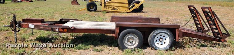 image for item DD0375 1977 Ditch Witch equipment trailer