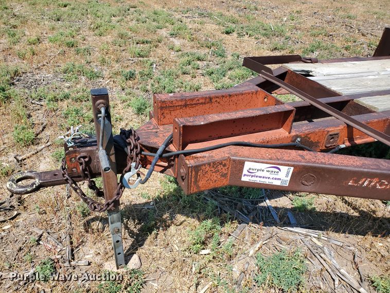 image for item DD0375 1977 Ditch Witch equipment trailer