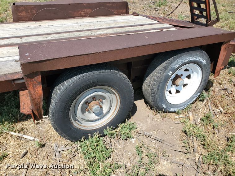 image for item DD0375 1977 Ditch Witch equipment trailer