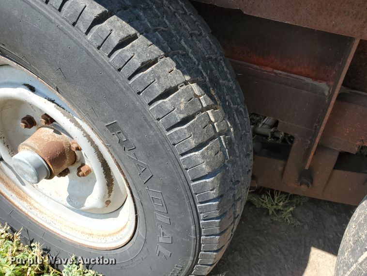 image for item DD0375 1977 Ditch Witch equipment trailer