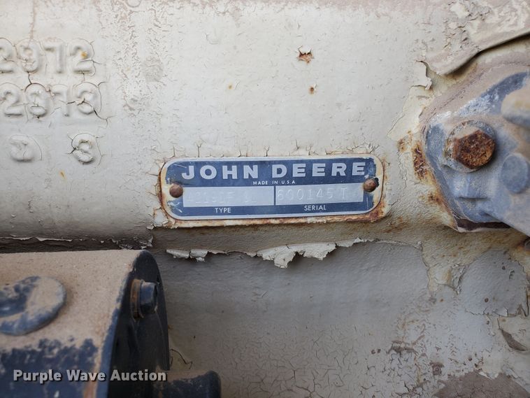 image for item DD0376 2000 Big Tex utility trailer with soda blast machine