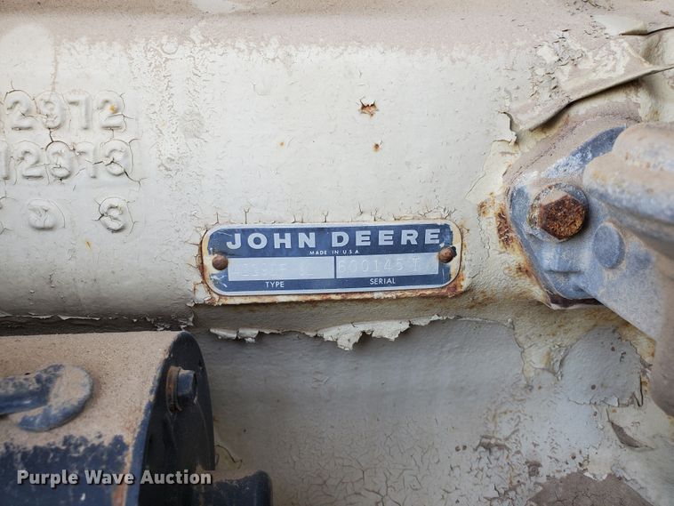 image for item DD0376 2000 Big Tex utility trailer with soda blast machine