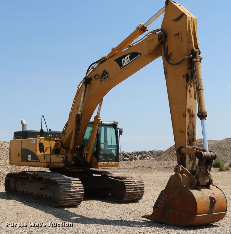 image for item DD5404 2007 Caterpillar 345C L  excavator