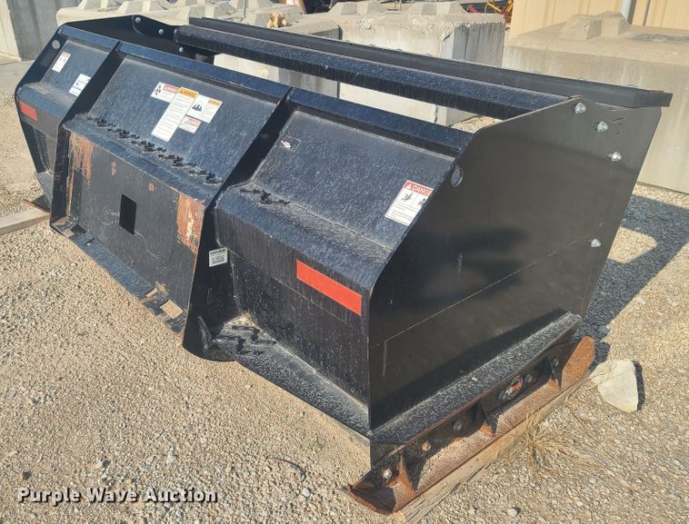 image for item DE2456 Land Pride SSP2596 skid steer snow pusher