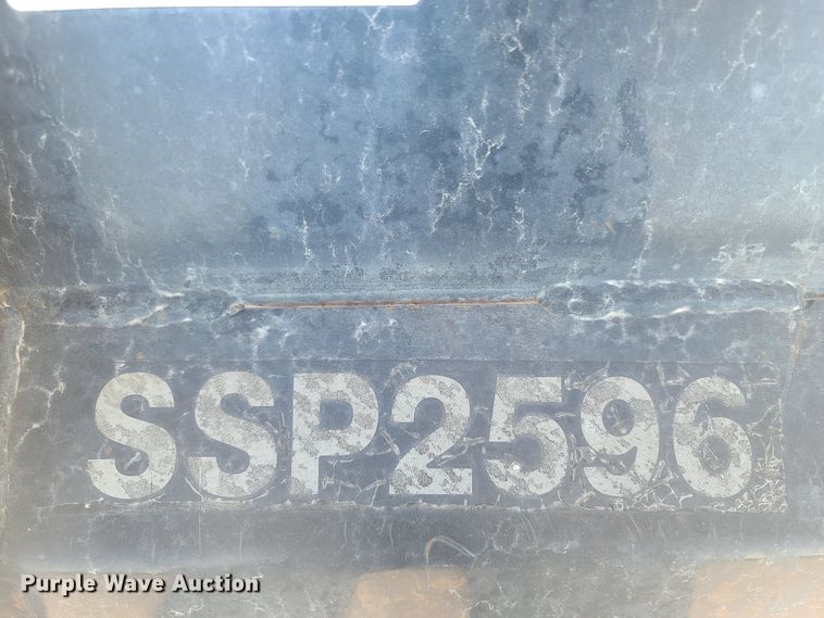 image for item DE2456 Land Pride SSP2596 skid steer snow pusher