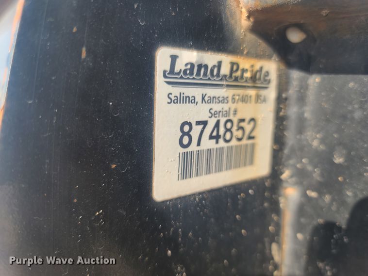 image for item DE2456 Land Pride SSP2596 skid steer snow pusher