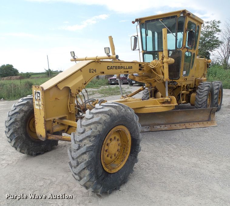 image for item DF0864 1978 Caterpillar 140G  motor grader