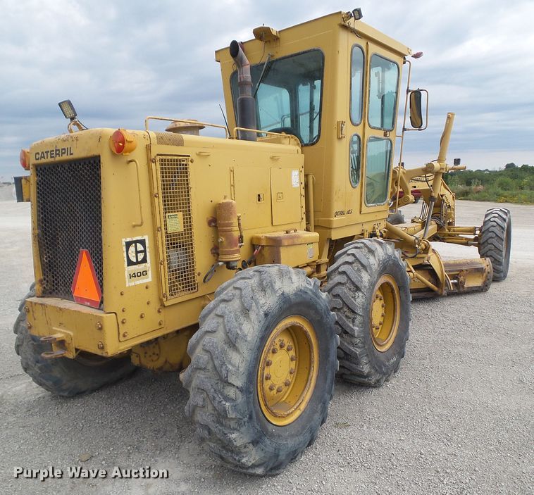 image for item DF0864 1978 Caterpillar 140G  motor grader