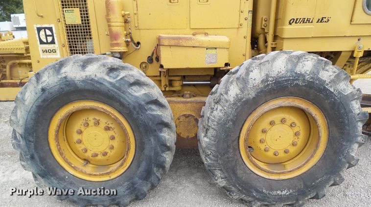 image for item DF0864 1978 Caterpillar 140G  motor grader