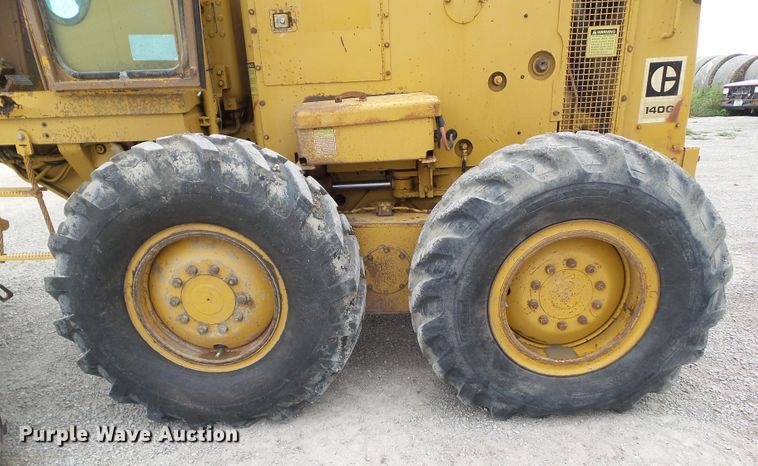 image for item DF0864 1978 Caterpillar 140G  motor grader