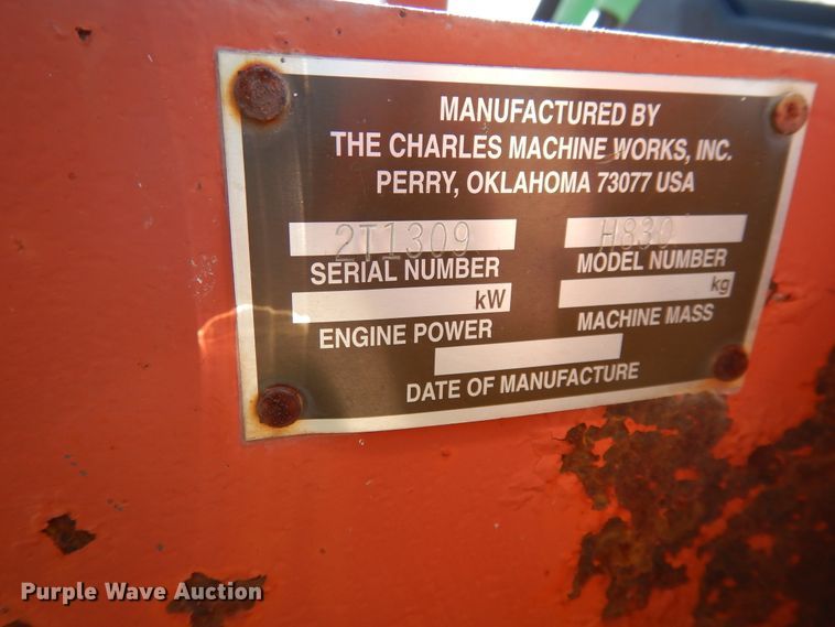 image for item DF5281 1997 Ditch Witch 8020 Turbo  vibratory cable plow