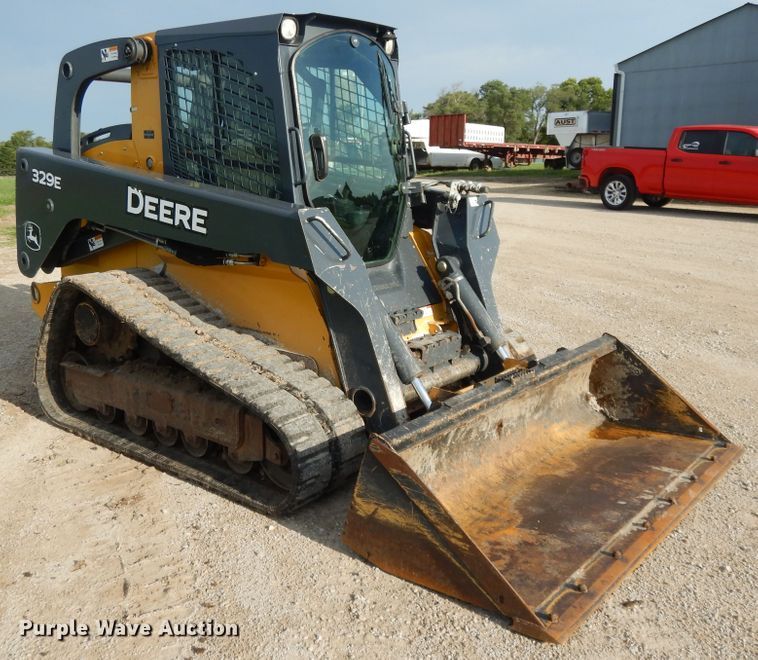 image for item DF5294 2015 John Deere 329E  tracked skid steer loader