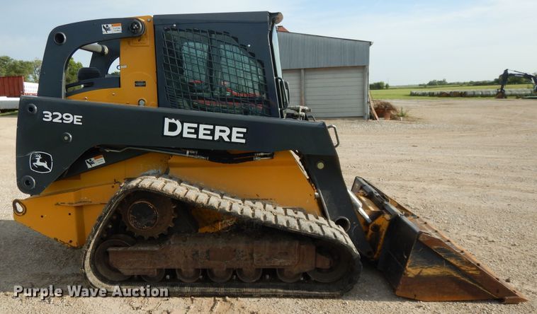image for item DF5294 2015 John Deere 329E  tracked skid steer loader