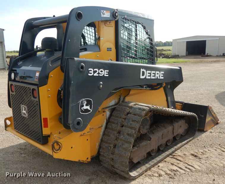 image for item DF5294 2015 John Deere 329E  tracked skid steer loader