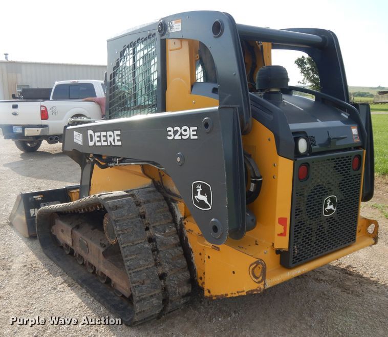 image for item DF5294 2015 John Deere 329E  tracked skid steer loader