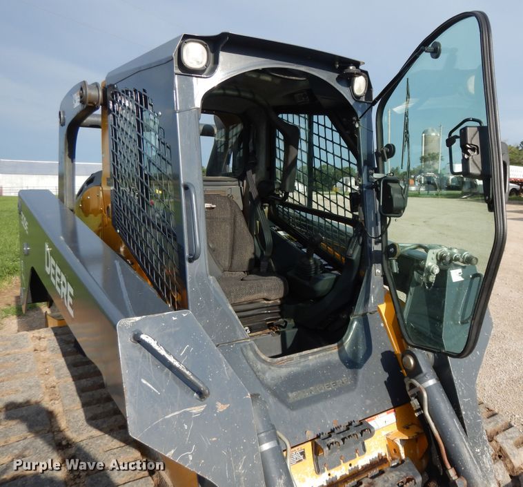 image for item DF5294 2015 John Deere 329E  tracked skid steer loader