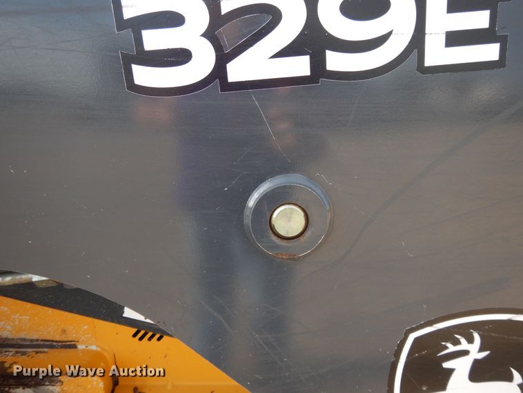 image for item DF5294 2015 John Deere 329E  tracked skid steer loader