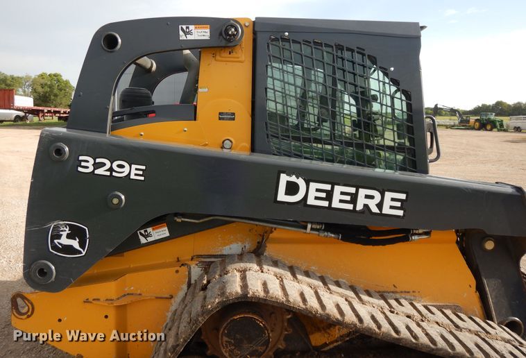 image for item DF5294 2015 John Deere 329E  tracked skid steer loader
