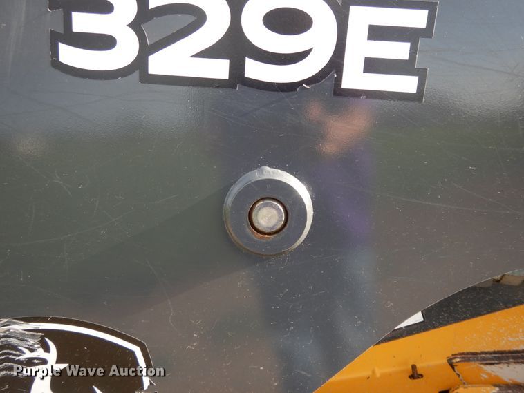 image for item DF5294 2015 John Deere 329E  tracked skid steer loader
