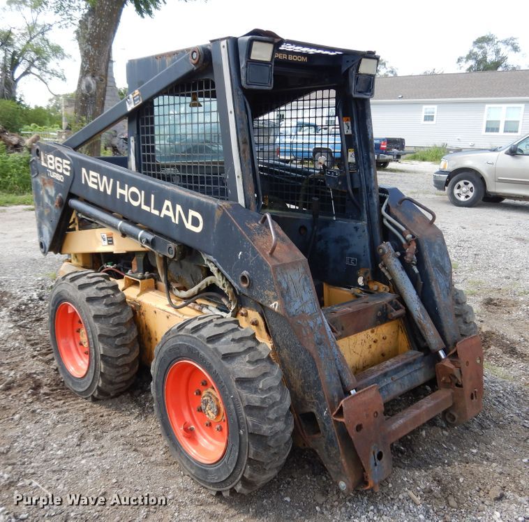 1998 New Holland LX865 Turbo skid steer loader in Eudora, KS Item