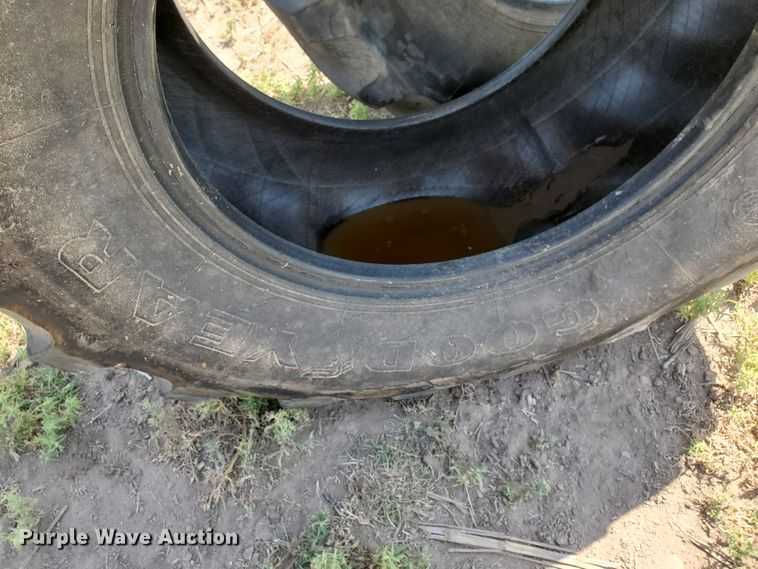 image for item DF7550 (2) Goodyear 19.5L-24 tires
