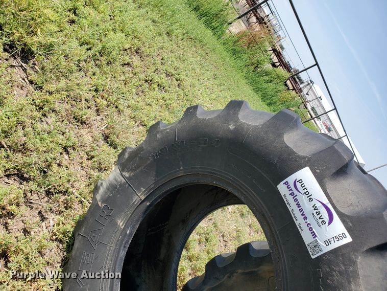 image for item DF7550 (2) Goodyear 19.5L-24 tires