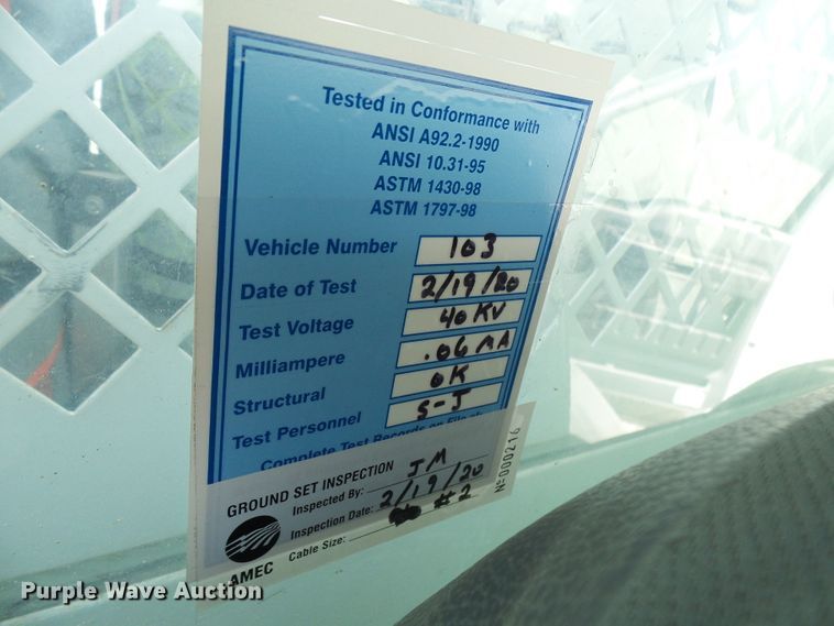 image for item DG2015 2011 Ford F550 Super Duty  bucket truck