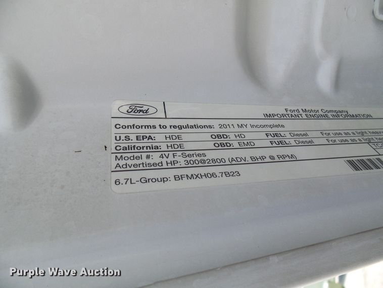 image for item DG2015 2011 Ford F550 Super Duty  bucket truck