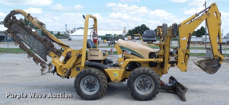 image for item DG2017 2009 Vermeer RTX750  trencher