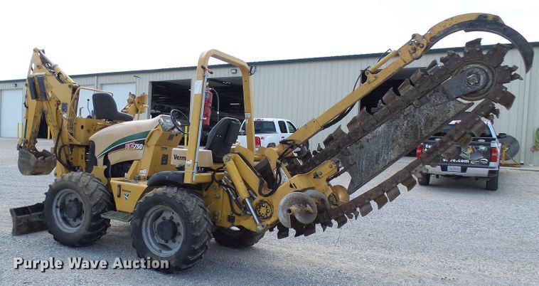 image for item DG2017 2009 Vermeer RTX750  trencher