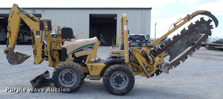 image for item DG2017 2009 Vermeer RTX750  trencher