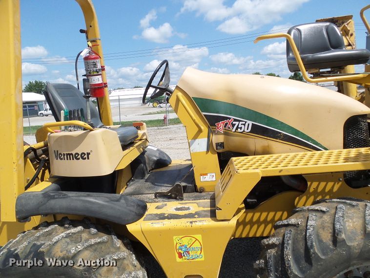 image for item DG2017 2009 Vermeer RTX750  trencher