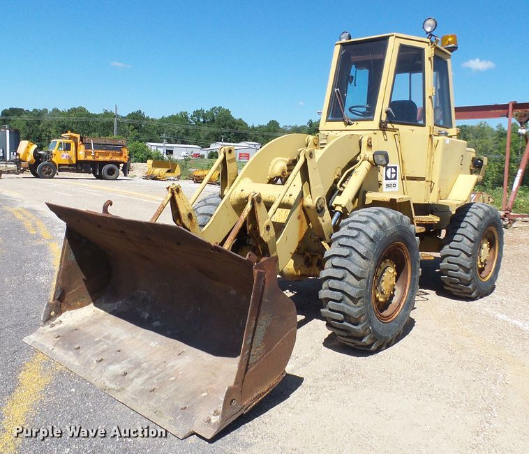 image for item DG2034 1978 Caterpillar 920  wheel loader