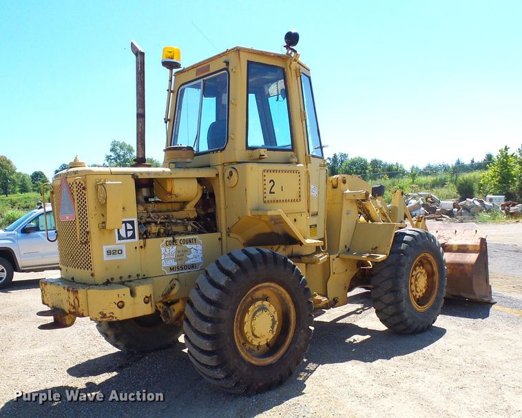 image for item DG2034 1978 Caterpillar 920  wheel loader