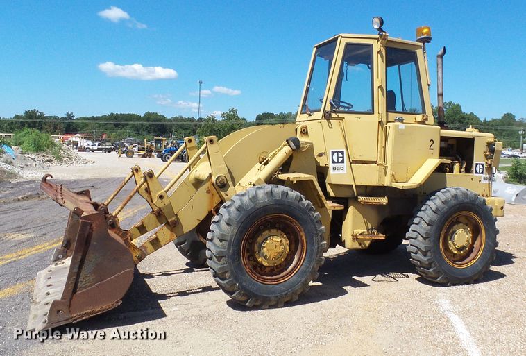image for item DG2034 1978 Caterpillar 920  wheel loader