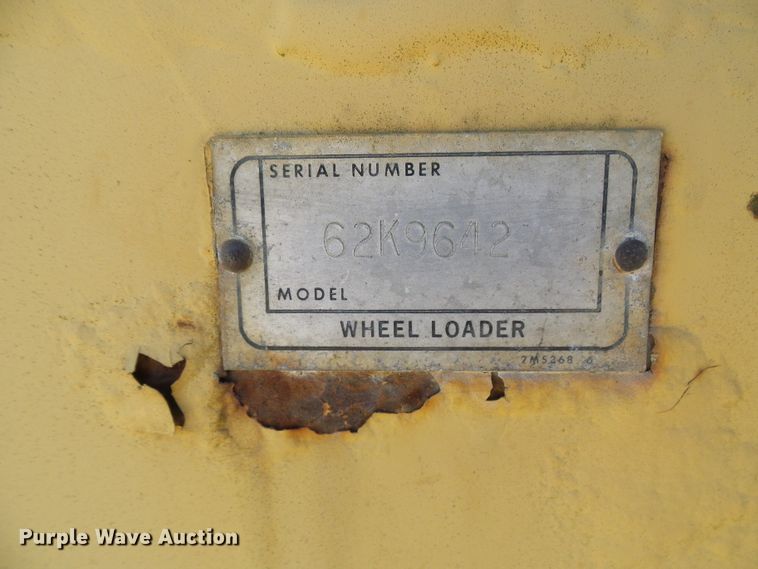 image for item DG2034 1978 Caterpillar 920  wheel loader