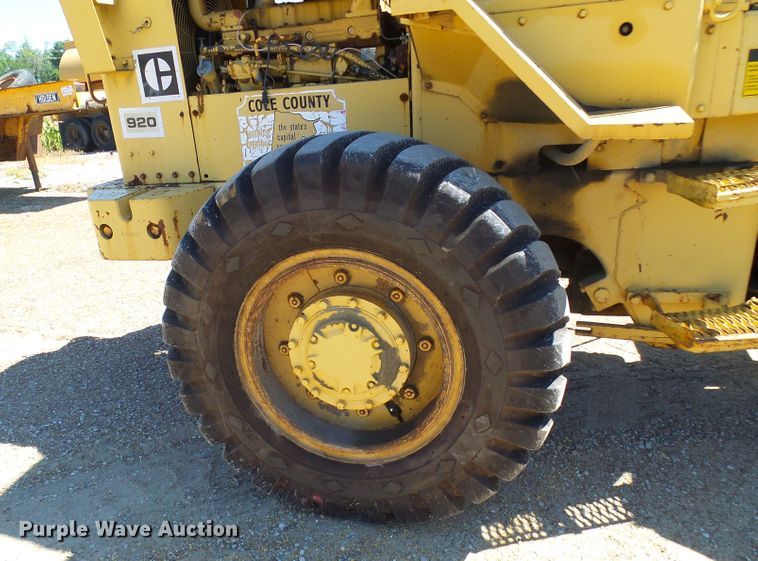 image for item DG2034 1978 Caterpillar 920  wheel loader