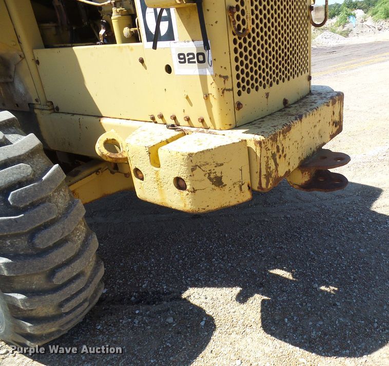 image for item DG2034 1978 Caterpillar 920  wheel loader