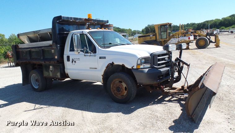 image for item DG2037 2003 Ford F550 Super Duty  dump truck