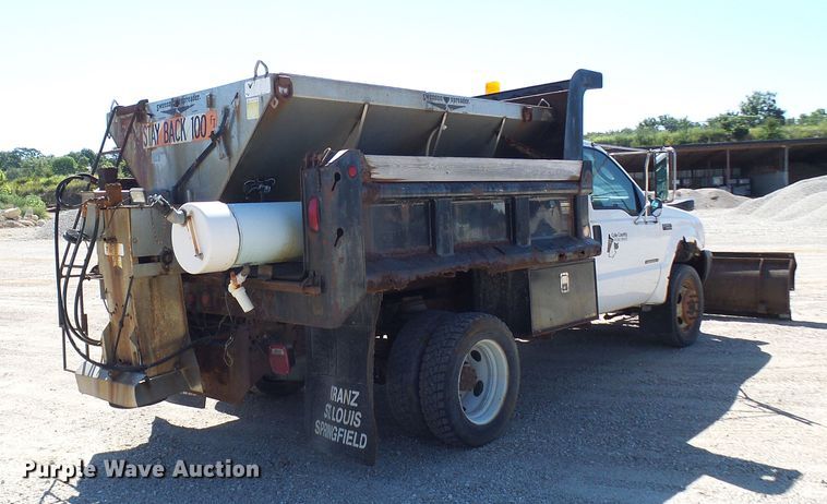 image for item DG2037 2003 Ford F550 Super Duty  dump truck