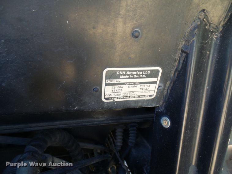 image for item DG2042 New Holland TS115A  tractor