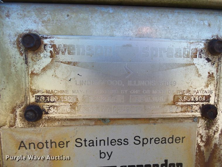 image for item DG2043 Swenson stainless steel spreader