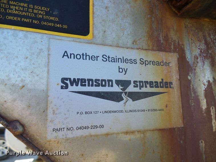 image for item DG2045 Swenson spreader