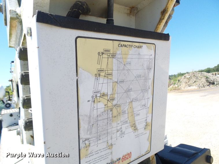 image for item DG2047 2001 Chevrolet C7500  service truck with crane