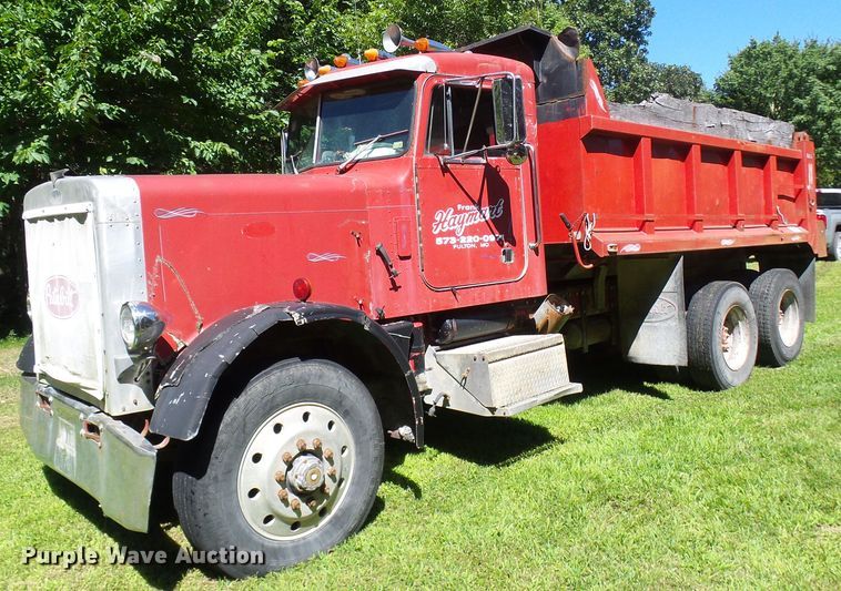 image for item DG2052 1984 Peterbilt 359  dump truck