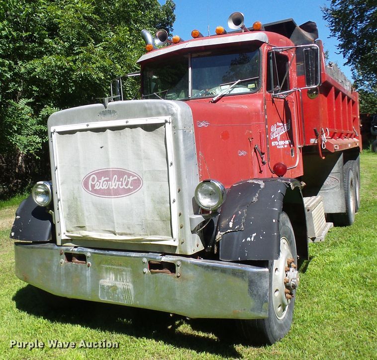 image for item DG2052 1984 Peterbilt 359  dump truck