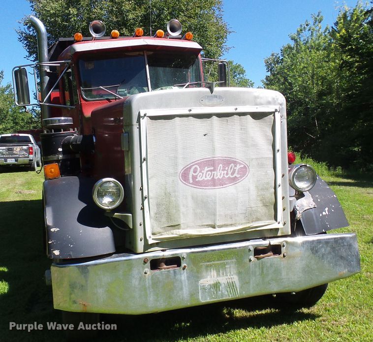 image for item DG2052 1984 Peterbilt 359  dump truck